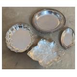 4 Sliver Plate Dishes