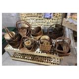 27 Vintage Woven Baskets