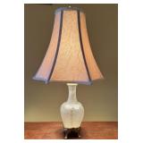 Vintage Acid Cut Back Vase / Lamp