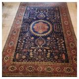 Gorgeous Hand Made Oriental Rug - 9 feet by 6 feet