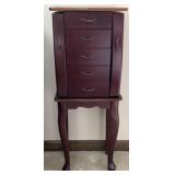Floor Standing Jewelry Cabinet