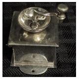Vintage Silver Miniature Grinding Mill