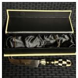 MacKenzie-Childs Courtly Check Cheese Knife
