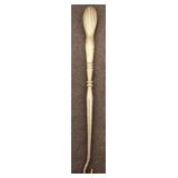 Antique Sterling Handled Buttonhook - "March 