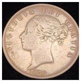 Great Britain Victoria Silver Half Crown 1876
