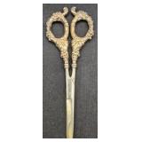 Antique "S & A Co." Sterling Handled Grape Shears