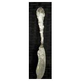 Antique Rococo Style Sterling Fish Knife /Spreader