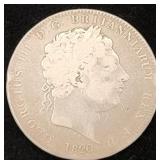 Great Britain George III Silver Crown 1820