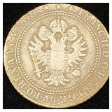 1 ï¿½ Lira Silver Coin talian City State Venice 1892