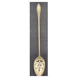 Antique Whiting Sterling Olive Spoon in Adams Pat.