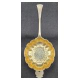 Antique 800 Silver Strainer Spoon -Austria Hungary