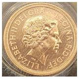 Great Britain Elizabeth II 2002 Gold 1/2 Sovereign