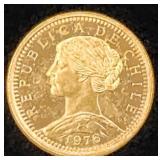 Chile 1912 Gold 20 Pesos