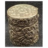 Vintage Sterling Chatelaine Box