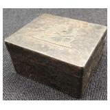 Hand Hammered "Guatemala Silver" Box