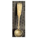 Antique "J.W. Haight" Coin Silver Ladle Ca. 1845