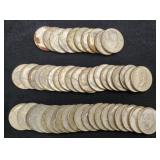 $25 in Face Value 40% Silver Kennedy Half Dollars