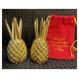 2 Vintage Pineapple Hors d