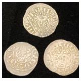 Great Britain 3 Henry III Silver Pennies 1217-1272