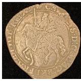Great Britain Charles I Silver 1/2 Crown 1625-1649