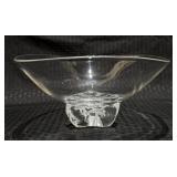 "Steuben" Vintage "Trillium" Crystal Center Bowl
