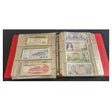 A binder of over 150 World Notes