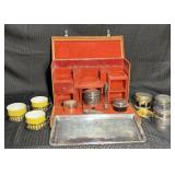 Fine & Rare "S T Dupont" Cased Picnic Set