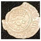 Great Britain Henry V Silver Half Penny 1414-1422