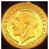 Great Britain George V 1918 Gold Sovereign