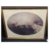 Vintage "Louis Icart"  Print Titled "Venus"