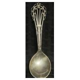MCM Danish 830 Silver Spoon - Filigree Handle