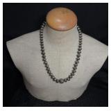 Vintage Navajo Sterling "Pearl" Necklace
