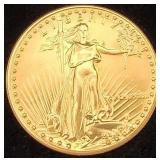 U.S. $50 Gold Eagle 1987, 1 oz. pure Gold, Gem BU.