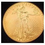 U.S. $50 Gold Eagle 2001, 1 oz. pure Gold, Gem BU.