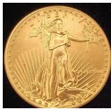 U.S. $50 Gold Eagle 1987, 1 oz. pure Gold. Gem BU.