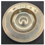 British Hallmarked Britannia Silver Armada Dish
