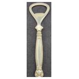 Vintage Manchester Sterling Handled Bottle Opener