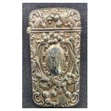 Antique Whiting Sterling Vesta Case / Match Holder