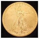U.S. $20 Gold St. Gaudens 1924