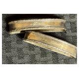 2 'Lunt' Sterling Silver Napkin Rings
