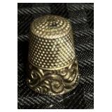 Antique Ketcham & McDougall Sterling Thimble