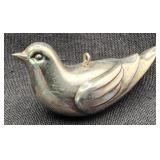 Vin. Trush Cazenovia Abroad Sterling Dove Ornament