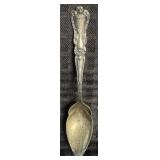Antique "Manchester" Sterling Fruit Spoon