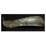 Antique Art Nouveau Silver Plated Shoehorn