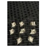 8 Vintage 'Napier' Mouse Form Cheese Servers