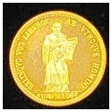 San Marino 1974 Gold 1 Scudo