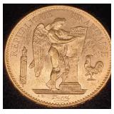 France 100 Francs Gold 1907-A,