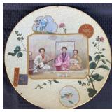 Fine Antique "Japanesque" Hand Painted Charger