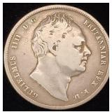 Great Britain William IV Silver Half Crown 1836
