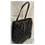 Vintage "Coach" Mini Lunch Tote Purse - Black
